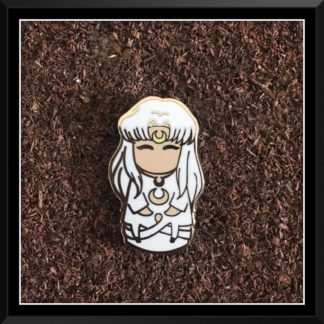 Artemis Human Kokeshi Hard Enamel Pin