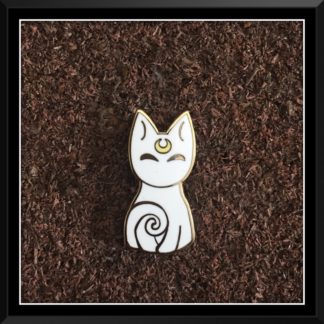 Artemis Moon Kitty Kokeshi