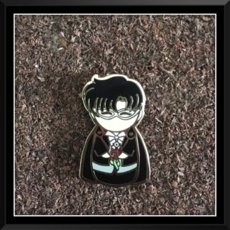 Tuxedo Mask Kokeshi Hard Enamel Pin