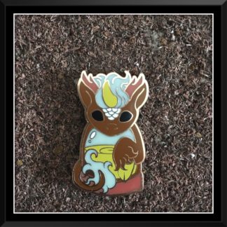 Kirin (Chinese Unicorn) Tea Thermos Hard Enamel Pin