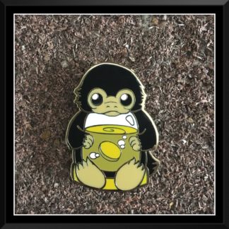 Niffler Tea Thermos Hard Enamel Pin