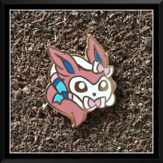 Sylveon Fairy Mochi Eeveelution - Hard Enamel Pin