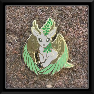 *Low in Stock* Little Peryton (Winged Deer) Hard Enamel Pin