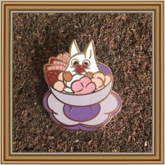 Heart Parfait Totoro - Patreon Pin Jan 2020