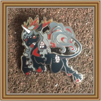 *Low Stock* Dark Kirin- Patreon Pin February 2020