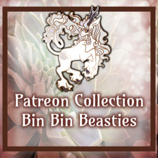 Patreon - Bin Bin Beastie Pins