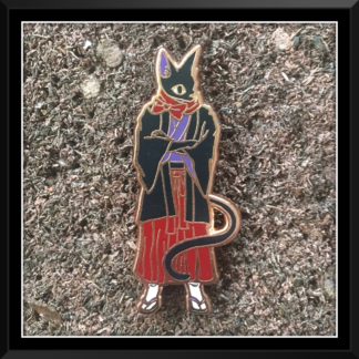 Jiji Kimono Cat - Hard Enamel Pin
