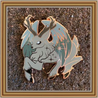 Shiny Preyton (Winged Deer) - Patreon Pin November 2020
