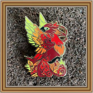 Little Phoenix - Patreon Pin February 2021 *Low Stock*