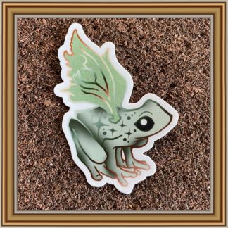 *SOLD OUT* Fairy Frog - Patreon Sticker April 2021