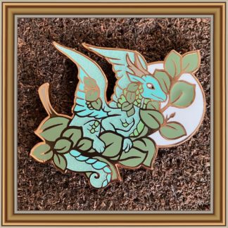 Eucalyptus Dragon - Patreon Pin March 2021