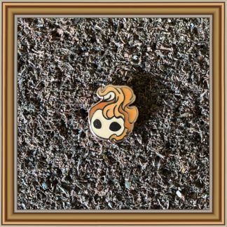 Orange Color Wisp~ Mini Pin