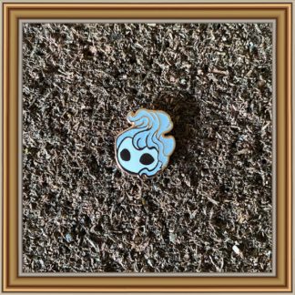 White Color Wisp~ Mini Pin