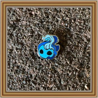 Blue Color Wisp~ Mini Pin