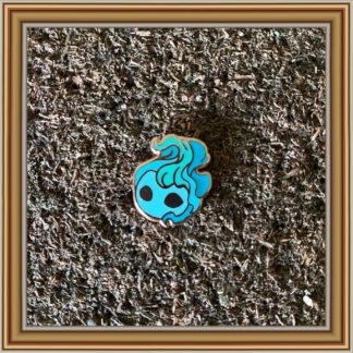 Teal Color Wisp~ Mini Pin