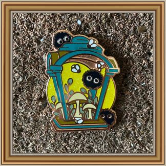Soot Sprites & Firefly Lantern - Patreon Pin August 2021