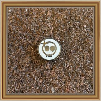 Tiny Shiny Skull~ Mini Pin