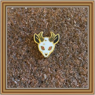 Little Wendigo Head~ Mini Pin