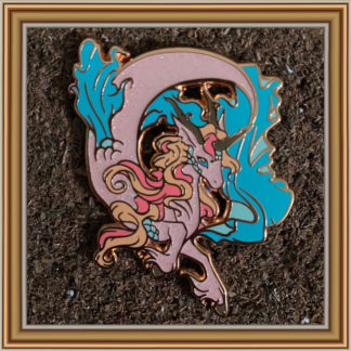 Tropical Mer-Kirin (female) - Patreon Pin Dec 2021