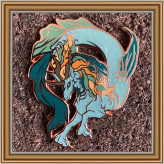 Tropical Mer-Kirin (male) - Patreon Pin Feb 2022