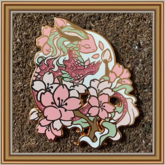 Sakura Dragon - Patreon Pin Jan 2022