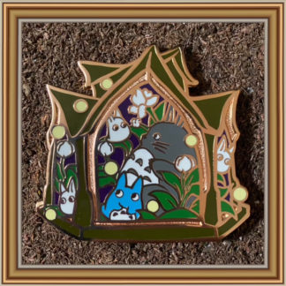 Totoro Dream Hutch - Patreon Pin Jan 2022