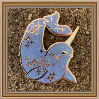 Celestial Dream Narwhal - Patreon Pin March 2022