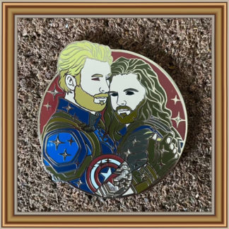 Bearded Steve & Bucky "Stucky"