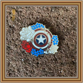 Cap Shield Sparkles & Flowers