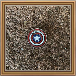 Captain America Shield Sparkles - Mini pin