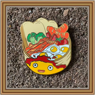 Calcifer Bento - Patreon Pin June 2022