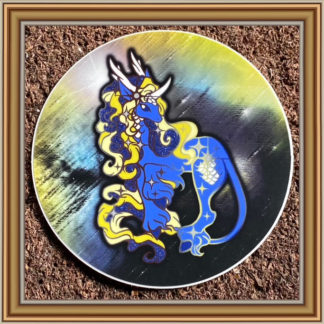 Star Kirin - (round) Patreon Sticker June 2022