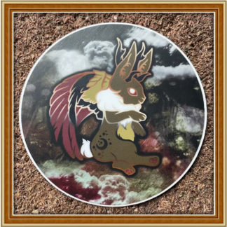 Wolpertinger - (round) Patreon Sticker August 2022
