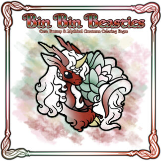 Bin Bin Beasties Coloring Book - Digital Edition