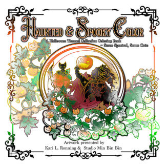 Haunted & Spooky Color - A Halloween Coloring Book - Digital Edition