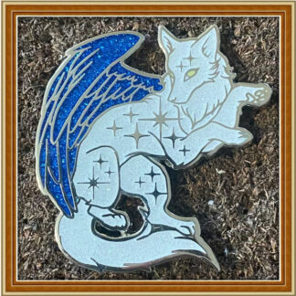 Winged Wolf (Hainu) - Patreon Pin Nov '22