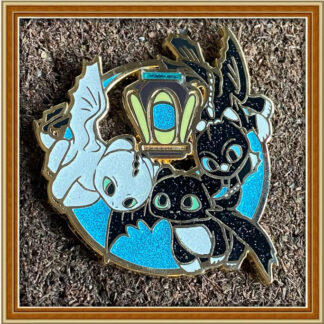 Night Lights Baby Dragons Lantern  - Patreon Pin Dec 2022