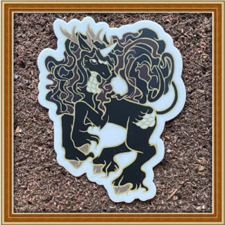 Bon de Bon Kirin - (Black variant) Patreon Sticker April '23