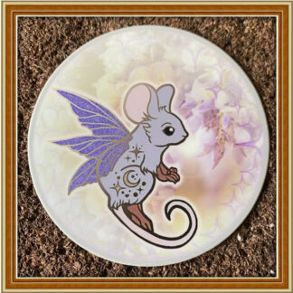 Fairy Mouse - (Round) Patreon Sticker May '23