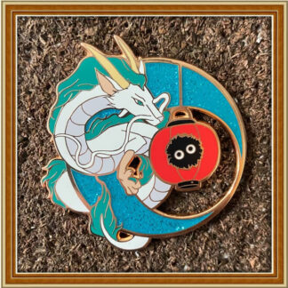 Haku & Soot Sprite Mystic Lantern  - Patreon Pin May '23