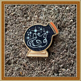 Spell Bottle - Nekomata Mochi - Patreon Pin Aug '23