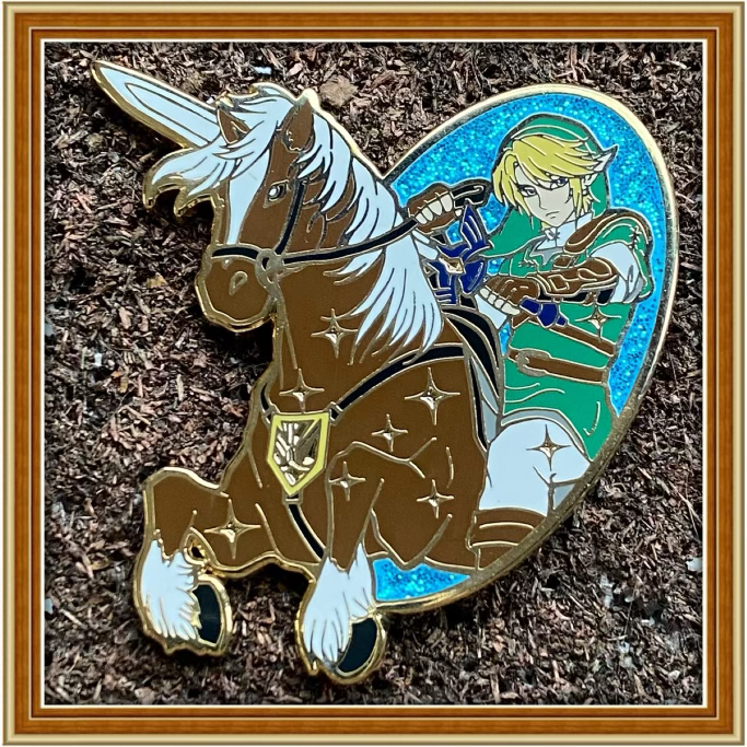 Link & Epona - Patreon Pin Oct '23