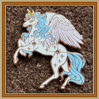 Helios Pegasus - Bin Bin Beastie Style - Patreon Pin Nov '23