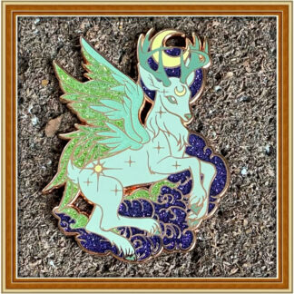 Mystic Moon Preyton (Winged Deer) - Patreon Pin Feb '24