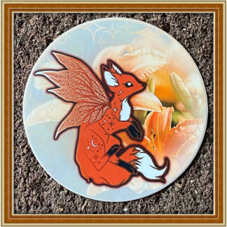 Fairy Fox - Round Patreon Sticker June '24