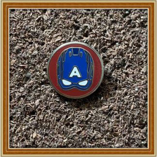 Captain America Helmet - mini-pin