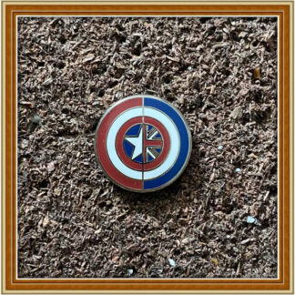 Captain & Captain Carter- mini-pin