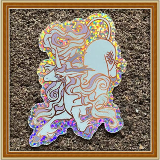 Dreams Kirin - Glitter Patreon Sticker June '24