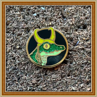 Loki - Gator - mini-pin