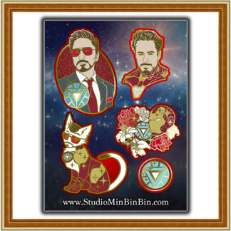 Iron Man - Tony Stark - Stickers Mini-Sheet